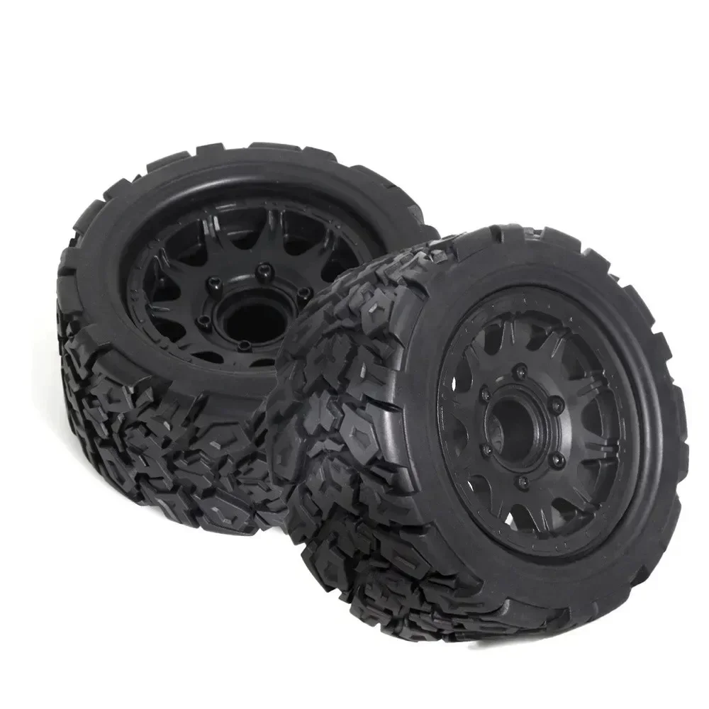 4 قطعة 1:10 RC الإطارات العالمية ل Tamiya HPI كيوشو Arrma 1/10 الشاحنات الإطارات ملحق RC سيارة 12-14 مللي متر محول الإطارات البلاستيكية استبدال