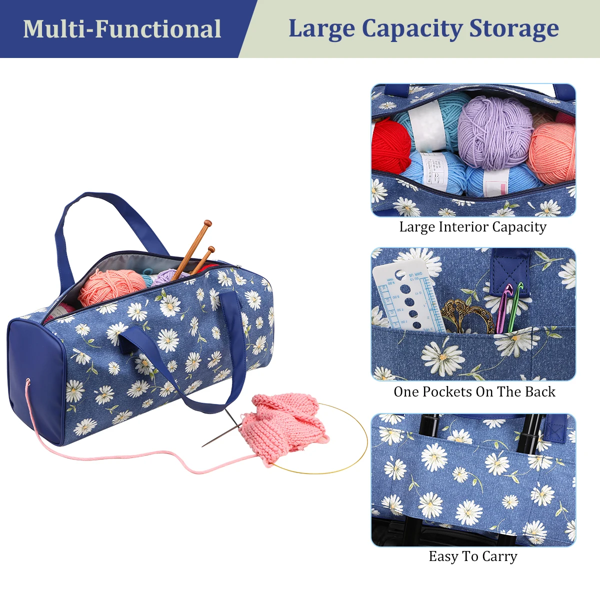 Portable Yarn Crochet Hooks St - Travel Accessories To Sew recension och pris