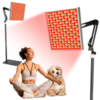 660nm+850nm Red Light Therapy Panel with Stand For Personal Health Care Near Infrared Light Body Pain Relief Skin Beauty Machine