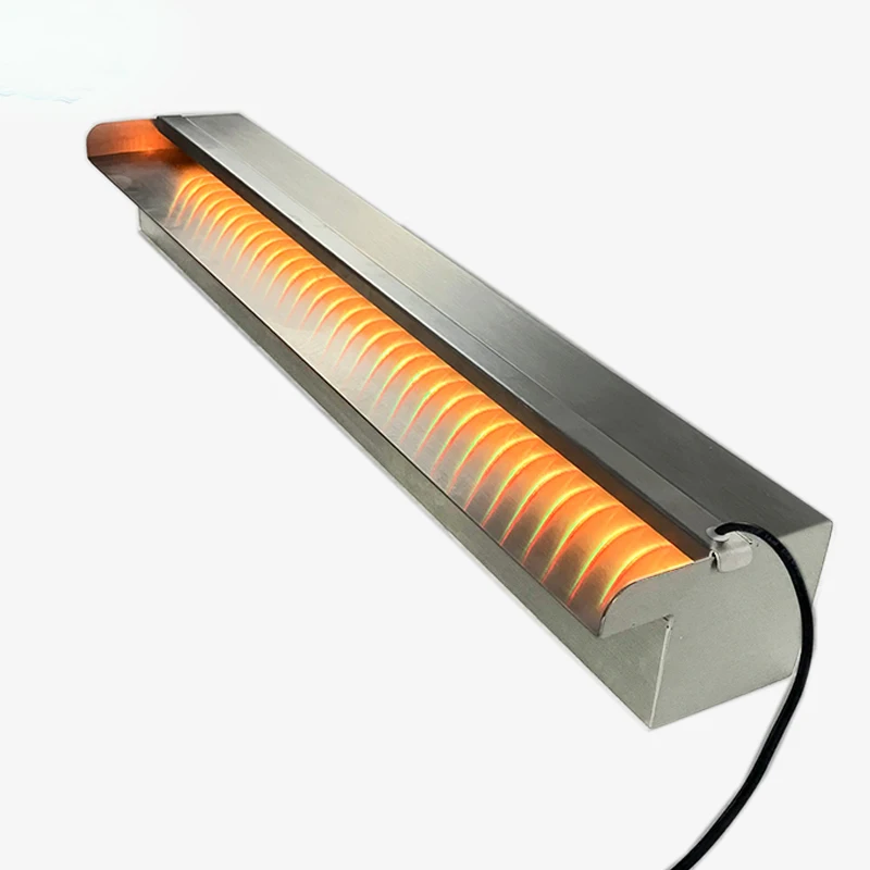 

Indoor Outdoor Waterfall Stainless Steel Modern Swimming Pool Waterfall