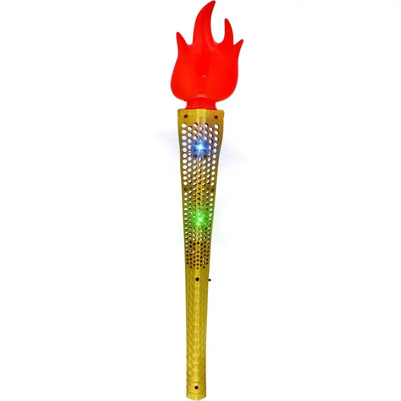 Simulated Torch Toy Fake Fire Flame Kids Party Inflatablecampfire Plaything Glowing Artificial Supplies Fun Simulation Prop