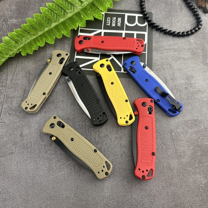 

BM 535 Bugout Pocket Pocket Knife 440c steel blade EDC folding knife Outdoor tactical military hunting knife men's gift
