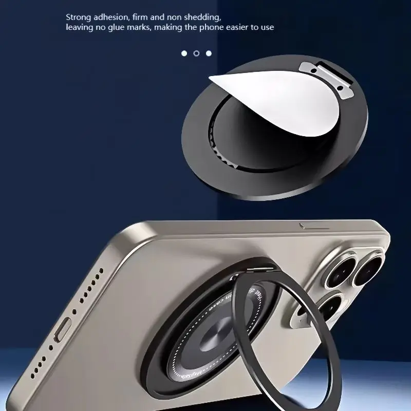 حامل حزام إصبع للهاتف العالمي لاصق لاصق وقابل للتعديل لهاتف iPhone 15/14/13 Pro Max، Samsung Galaxy S23 S22 Ultra