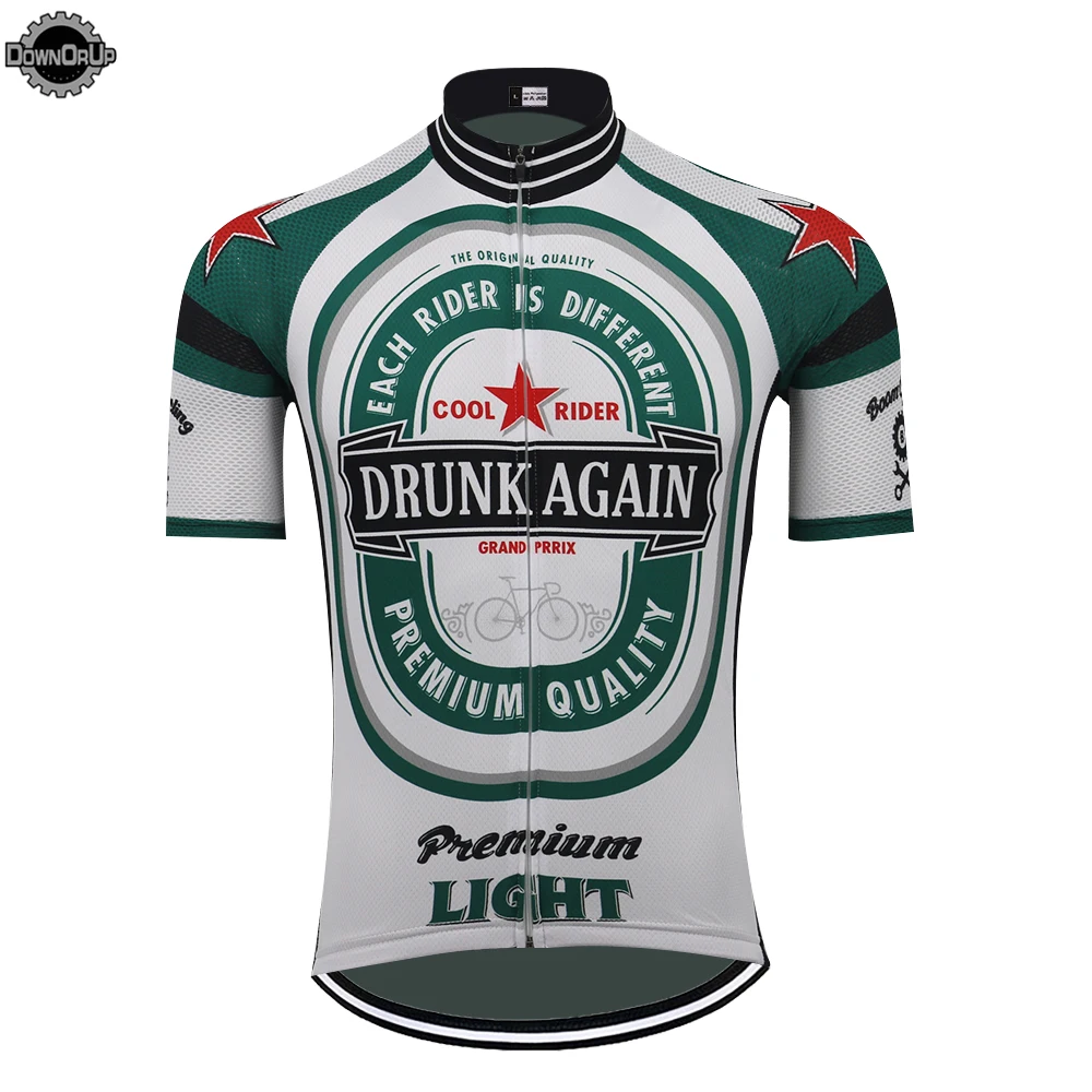Meerdere Keuzes Bierwielrennen Heren Korte Mouwen Ropa Ciclismo Triatlon Fietskleding Fietskleding Mtb Jersey Mtb - afbeelding 1