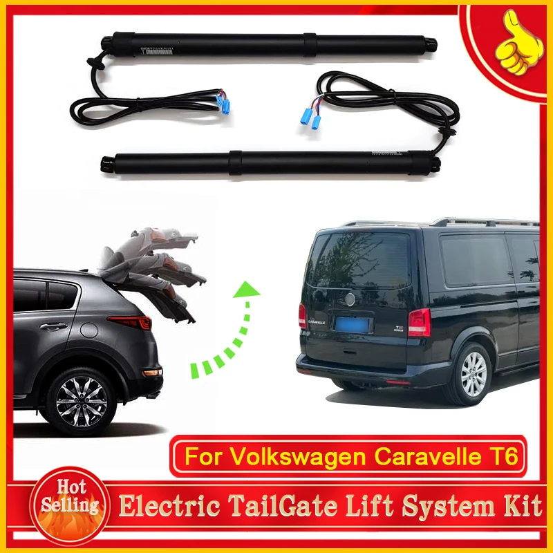 

For Volkswagen Transporter Caravelle 2016~2024 Car Auto Electric Tailgate Opener Vehicle Power Rear Door Liftgate Modification