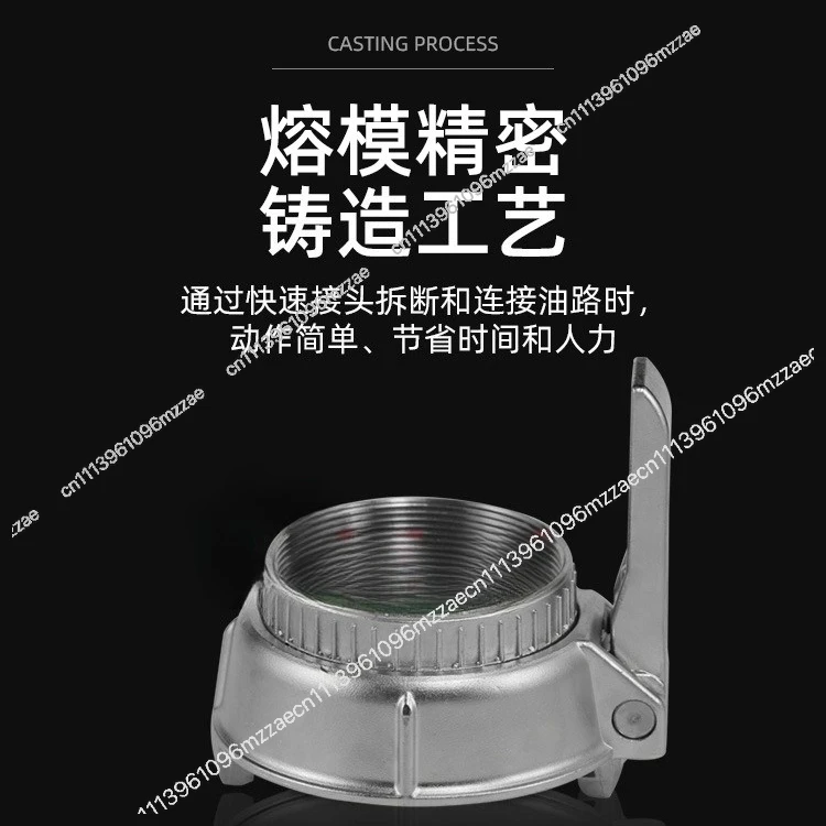 DIN28450 quick connector stainless steel MK quick connector oil tanker quick connector
