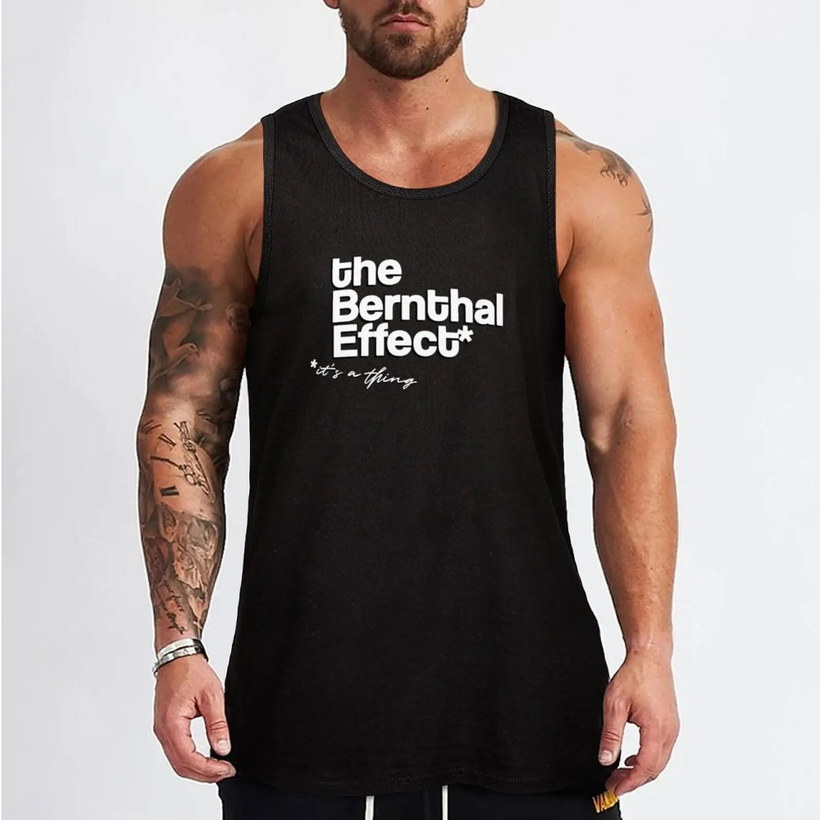 The Bernthal Effect Tank Top T-shirt male sports clothes for men bodybuilding men clothes