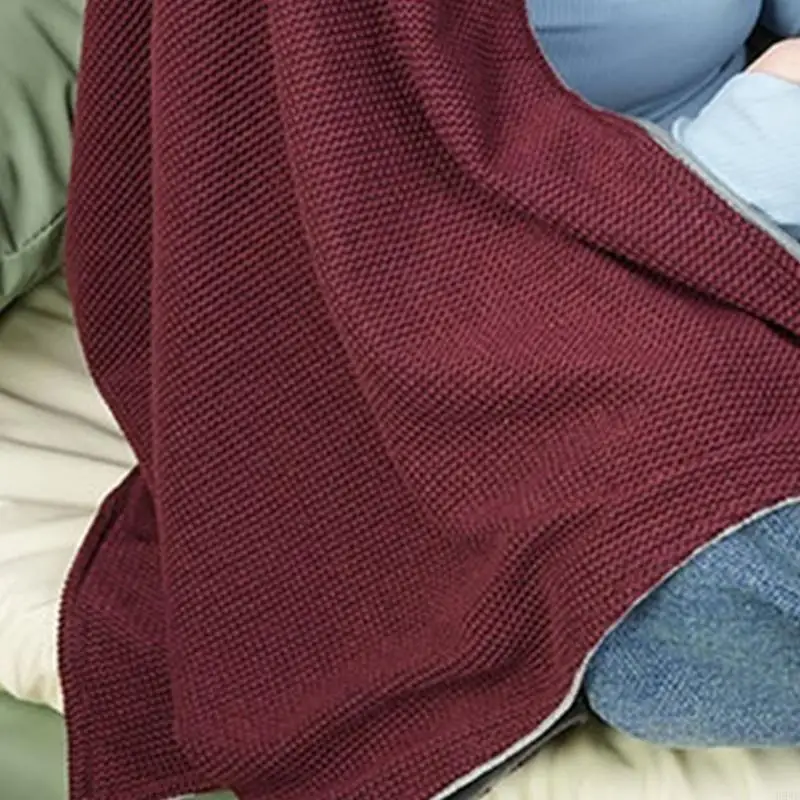 H8WB Reversible Winter Wearable Electric Heated Blanket with 3 Modes Adjustment USB Powered Heating Pad For Office Sofa Car
