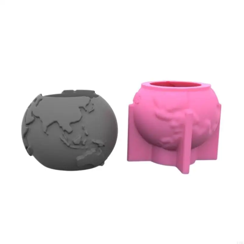 

R3MC DIY Силиконовый бетонный цвет цветочный горшок для хранения ящика для хранения для сочных растений декор