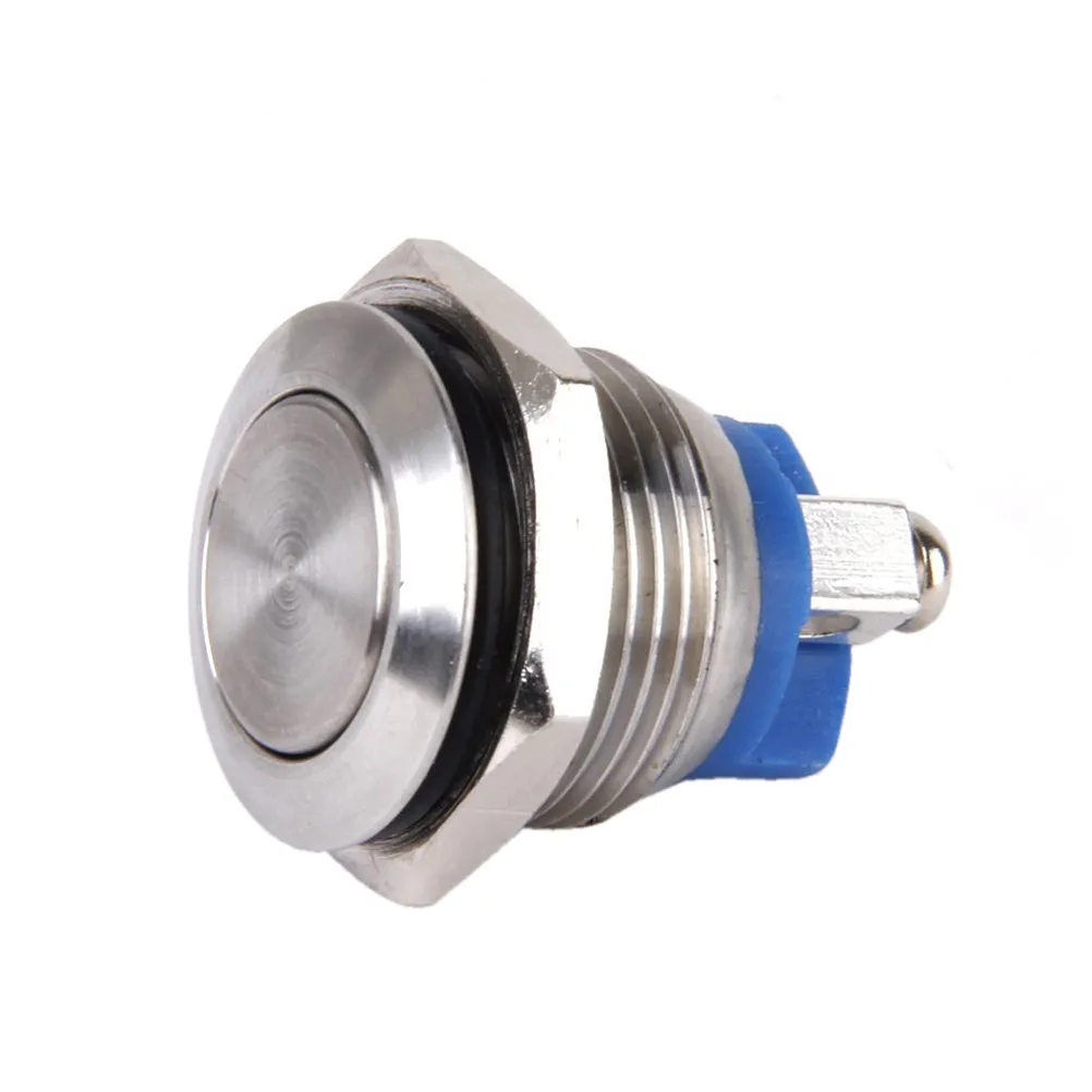 16Mm Stainless Steel Momentary Push Button Switch Waterproof for Car Horn Boat Ignition Doorbell Momentary Push Button view 6