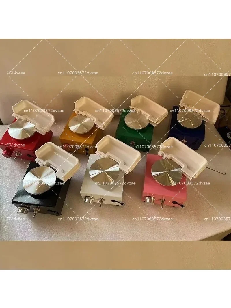 Children's Teaching Drawing Machine Fingertip Pottery Electric Turbine with Continuous Variable Speed Safety for Household