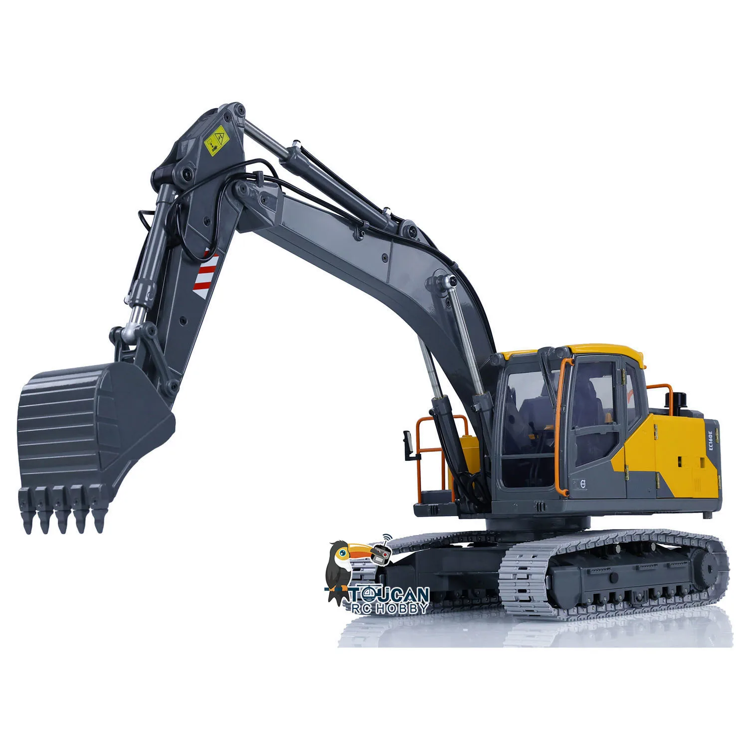 Double E 1:14 Metal Electric RC Excavator E010 EC160E RTR Remoted Diggers Full Alloy Construction Vehicle Trucks Toys TH23137