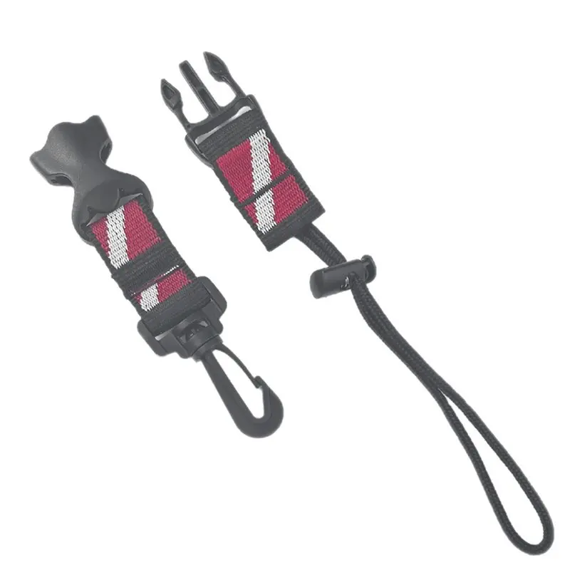 A92Z Anti-Lost Strap For Dive Light& Underwater Camera, 2-Pack Scuba Diving Lanyard Clips,Quick Release Buckle