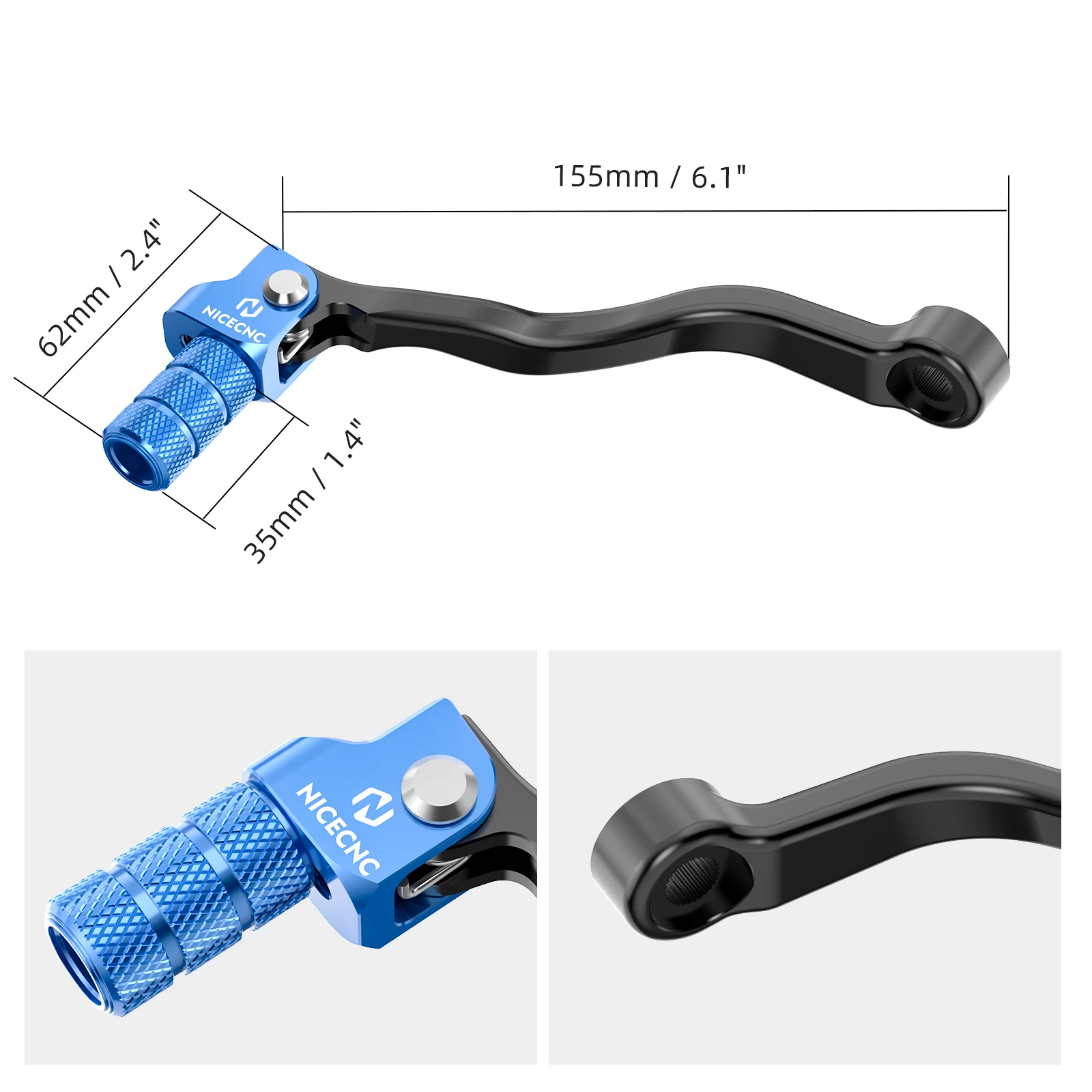For Husqvarna TE 300 TE 250 2024 TX 300 TC 250 2023-2024 Forged Brake Pedal Lever Shift Lever For KTM EXC 300 For GasGas EC 300 - view 2