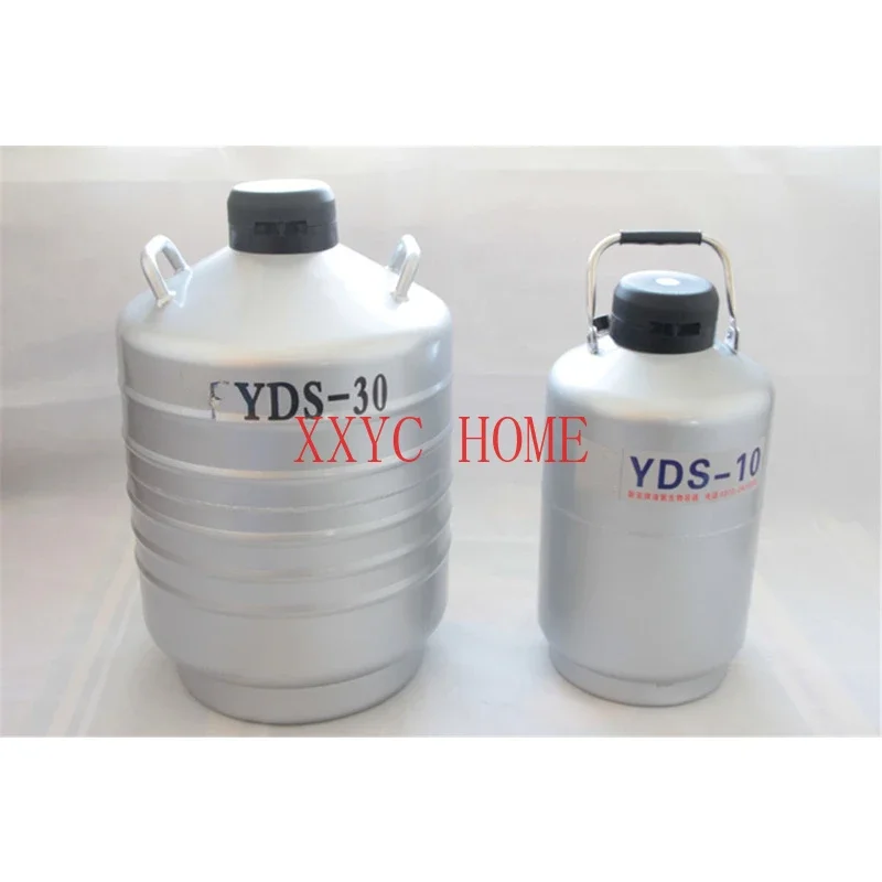 3/6/10/15/30L Liquid Nitrogen Container Cryogenic Tank Dewar Liquid Nitrogen Container With Liquid Nitrogen Tank YDS-10