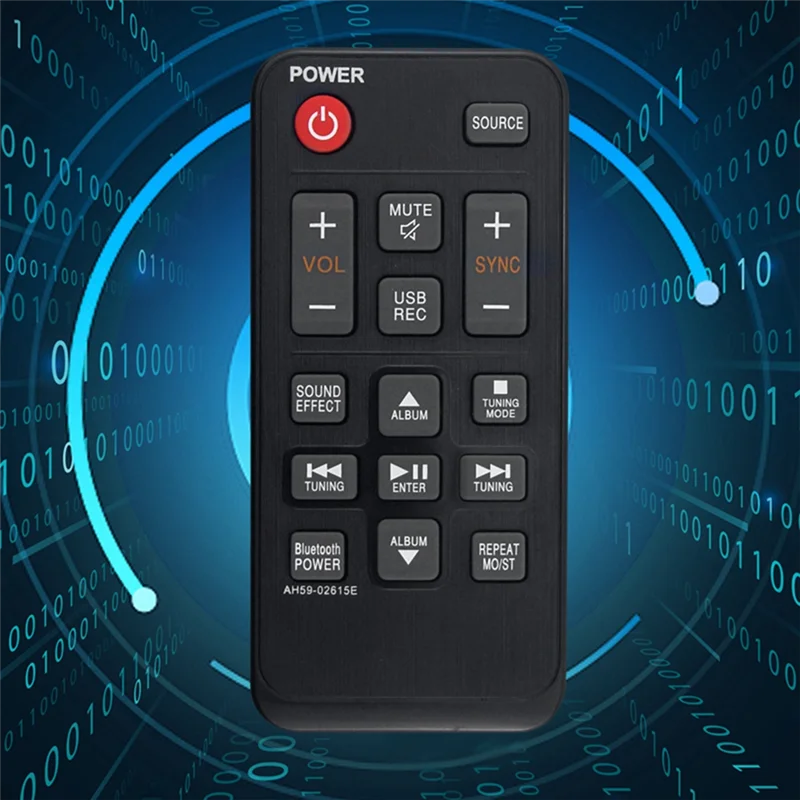 ABAC-For  AH59-02615E Compatible Replacement Remote Control For Audio Soundbar System AH59-02615E