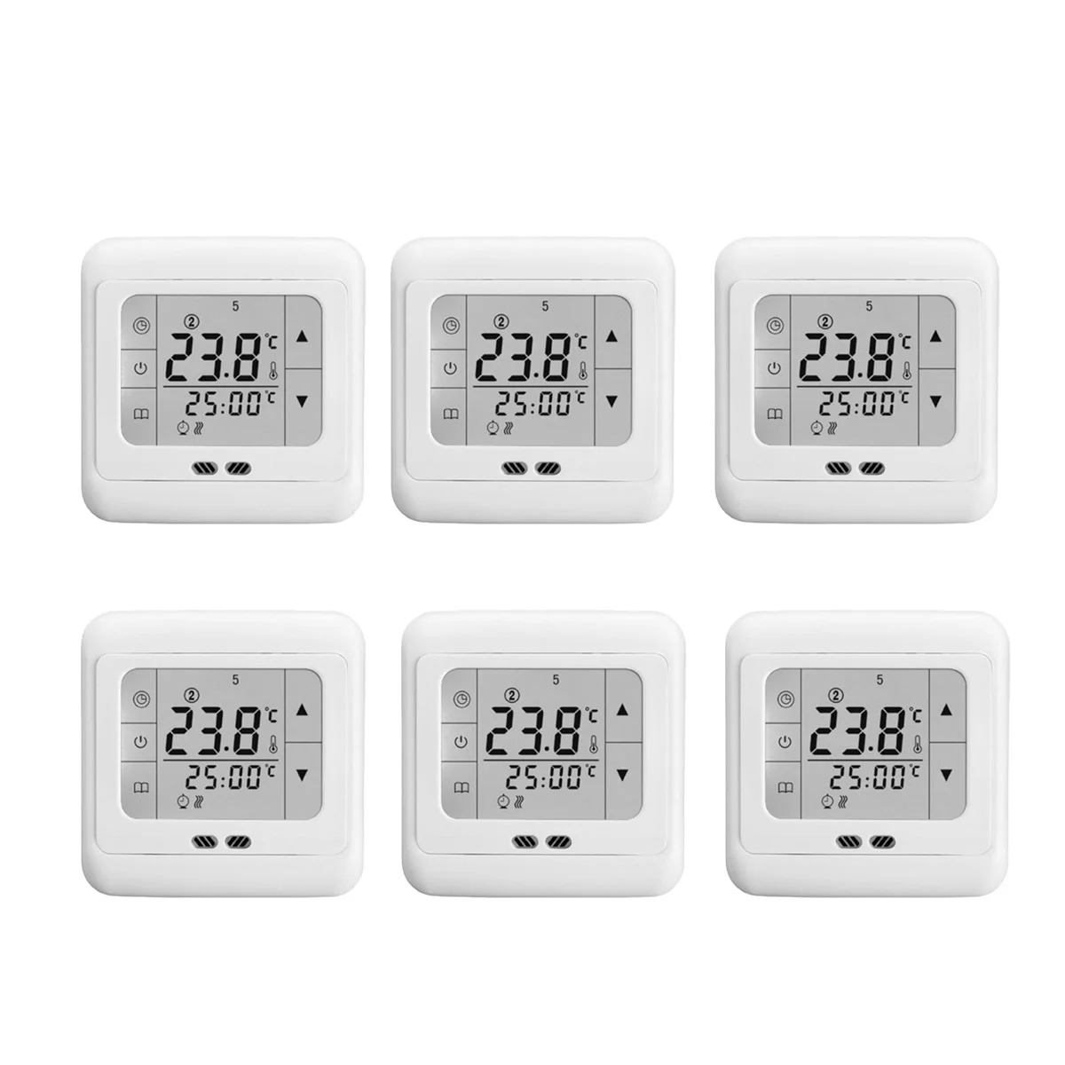 Programmable Digital Thermoregulator Touch Screen Room Heating Thermostat Underfloor Heating for Warm Floor Electric Heating