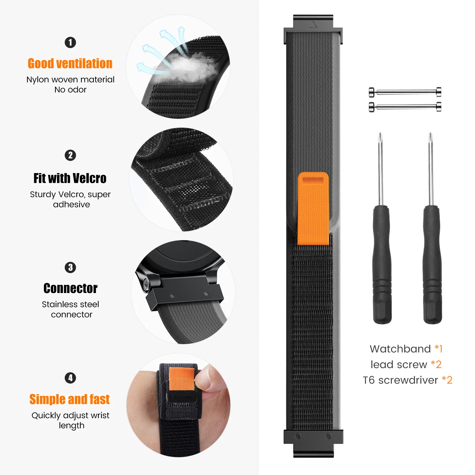 جديد الرياضة النايلون حلقة حزام ل Garmin Forerunner 735XT 735 230 235 620 630 ساعة ذكية معصمه الرياضة سوار الفرقة Correa