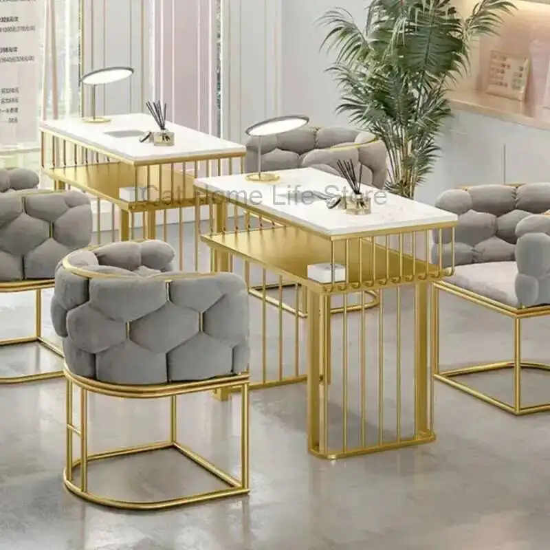 

Table Top With Glass Manicure Nail Station Chair Lamp Manicurist Nails Salon Accessories Makeup Dressing Tables Accsesories Make