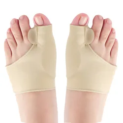 2pcs=1Pair Toe Separator Hallux Valgus Bunion Corrector Hammer Toe Straightener Foot Pain Relief Orthopedic Pedicure Foot Care