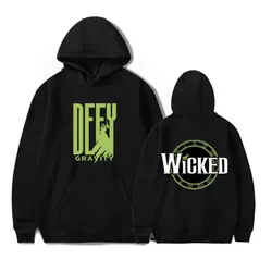 WICKED The Musical Elphaba Funny Hoodie Hip Hop Graphic Sweatshirt Poleron Hombre Unisex Streetwear Harajuku Tracksuit