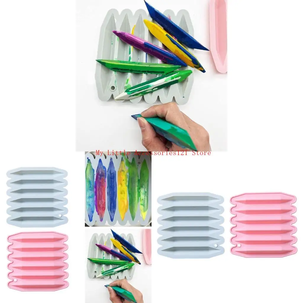 

Двойная -карандажная силиконовая плесень многоразовой карандашной формы и изготовлена