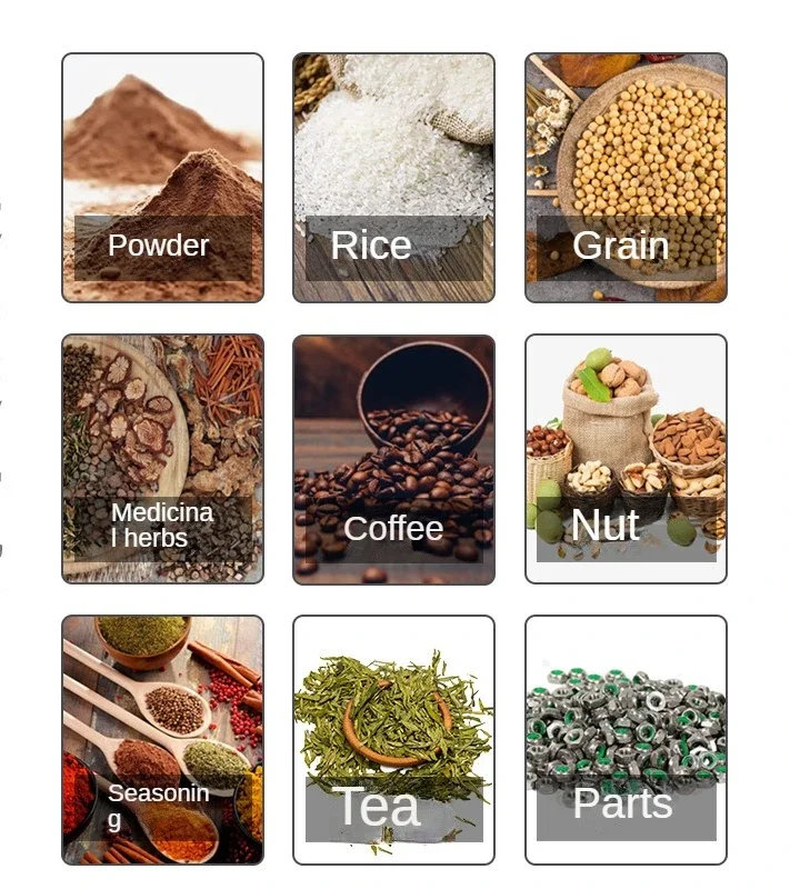 Полностью автоматическая машина для фасовки порошка, количественная гранула, порошок для приправ, кофейный порошок, наполнение волчьей ягоды, 사사기계 계 licuadora