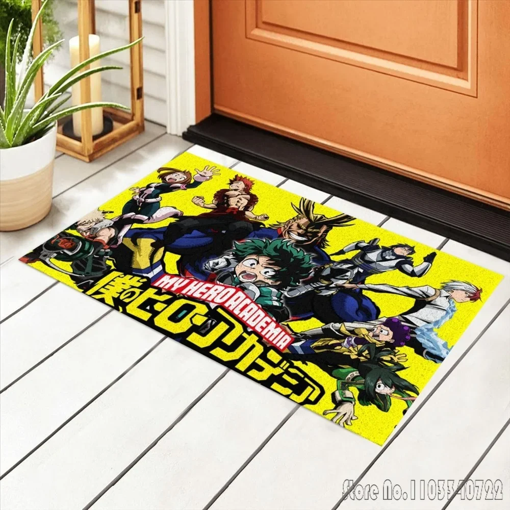 Anime My Hero Academia Cartoon Rug Carpets 120x160cm Decor for Living Room Children's Bedroom Sofa Bathroom Kids Floor Mat