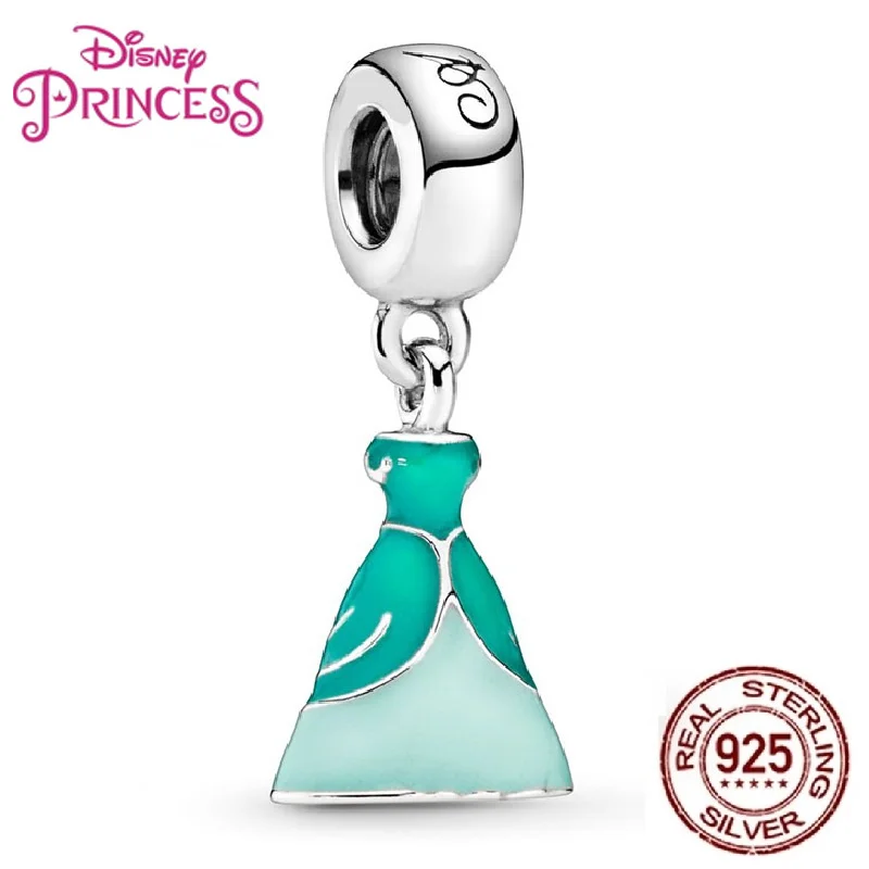 MINISO Princess Series Charms Bead Fit سوار أصلي DIY مجوهرات هدايا 100% S925 فضي