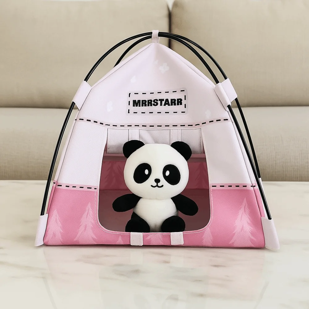 Accessories 1:12 Scale Camping Tent Model Decoration Oxford Cloth Simulated Outdoor Tent Miniature Ornament Small Tent House