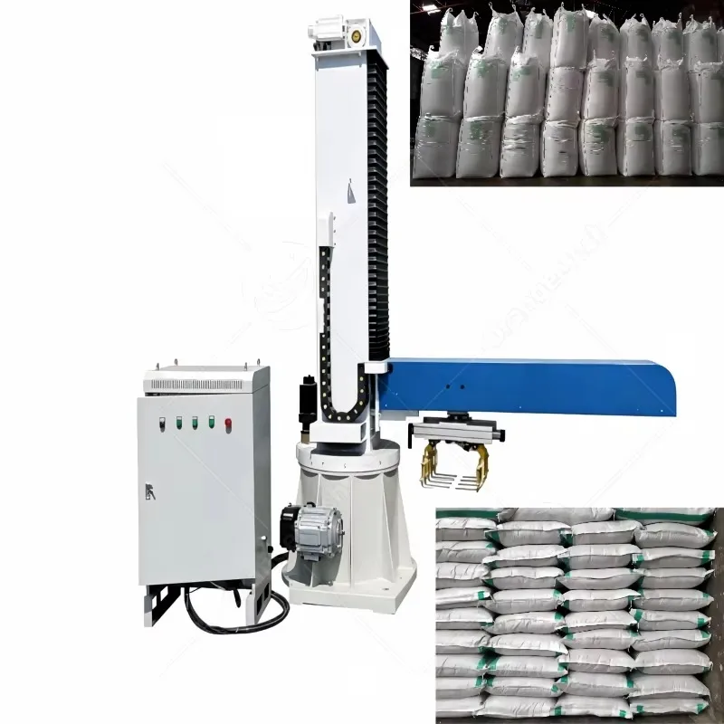 Customized Heavy Load Column Palletizer Industrial Automatic Palletizing Robot for Plastic Bag Carton Stacking