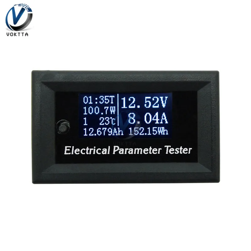 100V 10A 7 in 1 Three digital Multi-function Electrical Parameter Meter Voltage Amp Current Power Energy Capacitance Tester