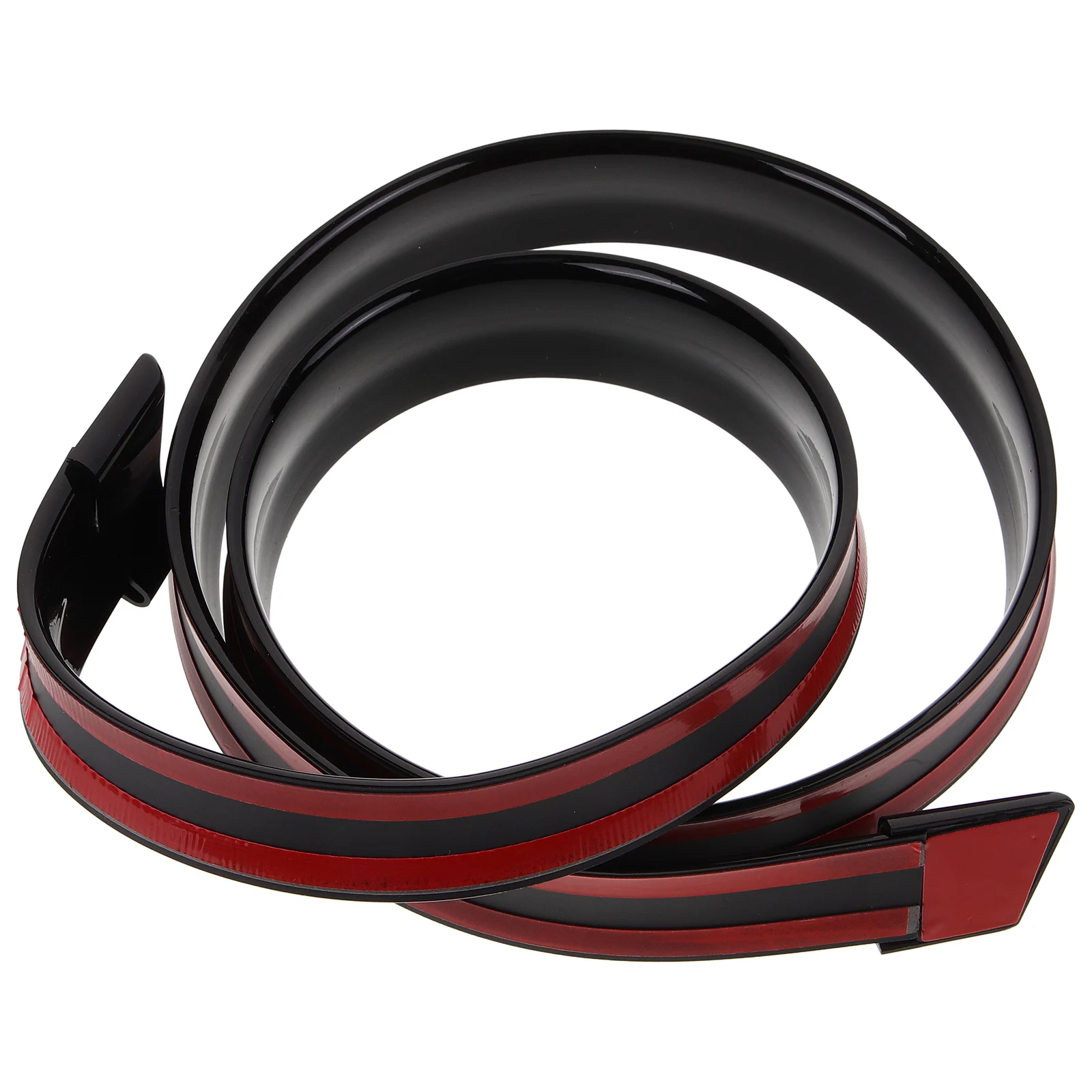 

Universal Car Spoiler Wing 35mm Glossy Durable Rubber Easy Install Rear Tail Decor Vehicle Wing Auto Accessories