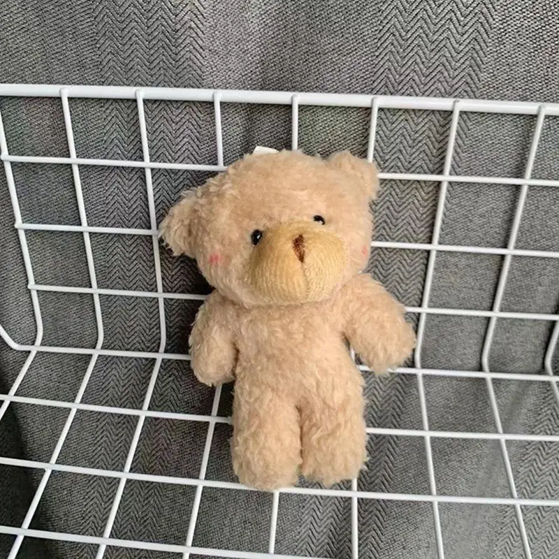 95ae Little Bear Doll Plush Keykain Beace Bag Bag Bendant Keyring Propack Protsory