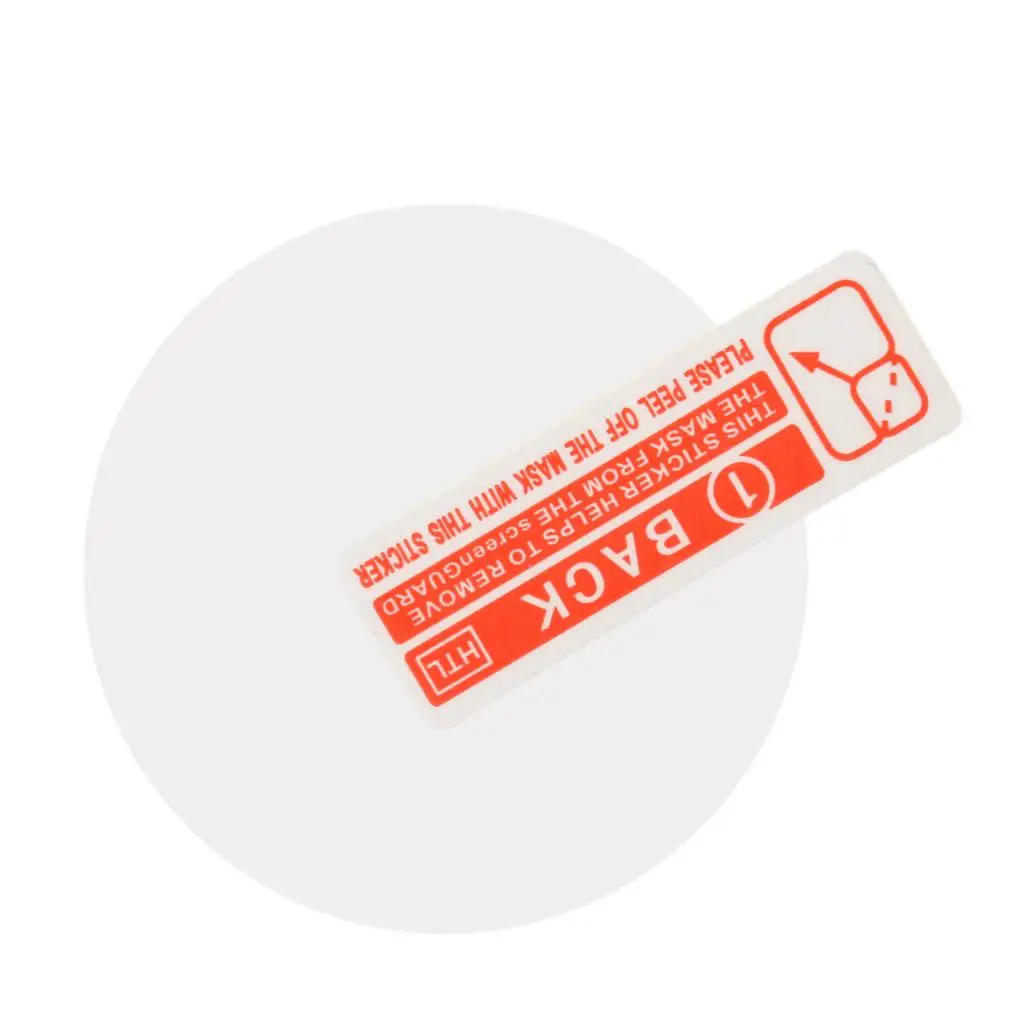 9H Tempered Glass Screen Protective Cover for 35mm Diameter