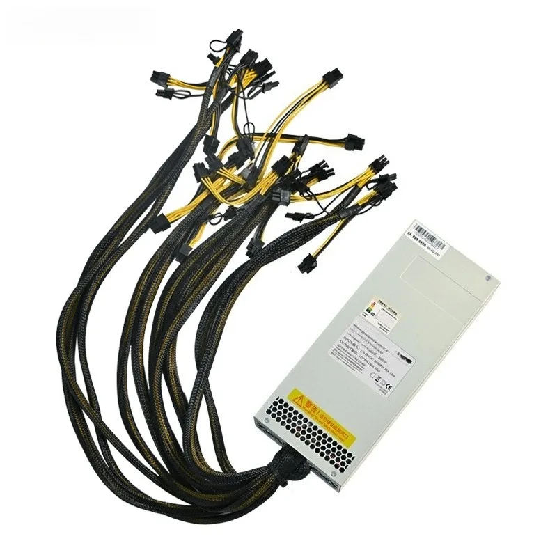 

Single silent power supply, long wire in-line graphics card, desktop computer chassis
