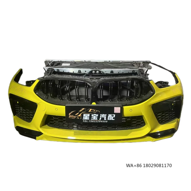 

2021 для BMW 8 серии M8 F92 F93 Комплект кузова автомобиля Лидер продаж Оригинальный модифицированный передний бампер M8 F92 Решетка использованного состава Автомобильный бампер