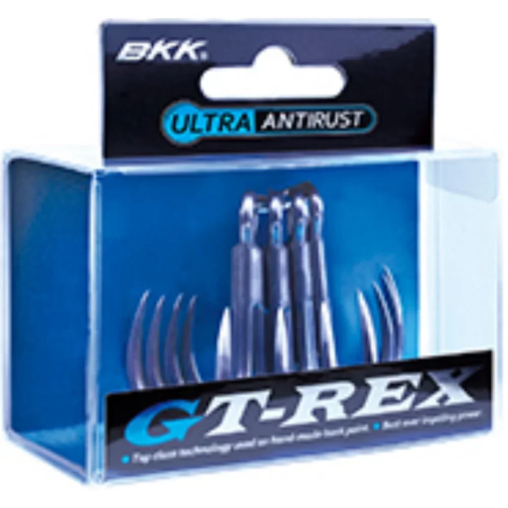 

BKK GT-REX Barbless 6071BL-7X-HG Treble Fishing Hook