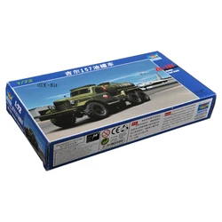 Trumpeter 01102 1/72 Scale Soviet ZIL157 ZIL-157 Fuel Truck Assembly Plastic Military Handicraft Model Building Kit