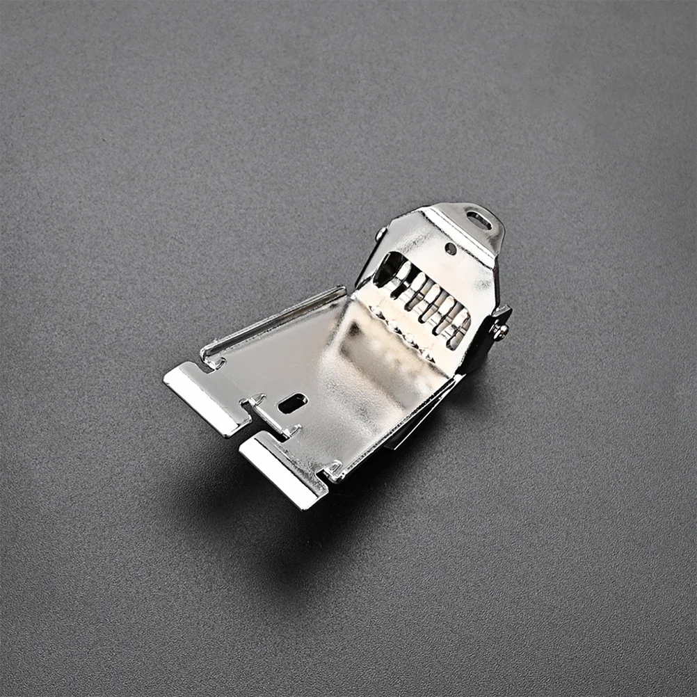 

5-String Metal Banjo Tailpiece Silver Replacement Part Premium Durable Banjo Bridge Accessory Guitar Tailpiece