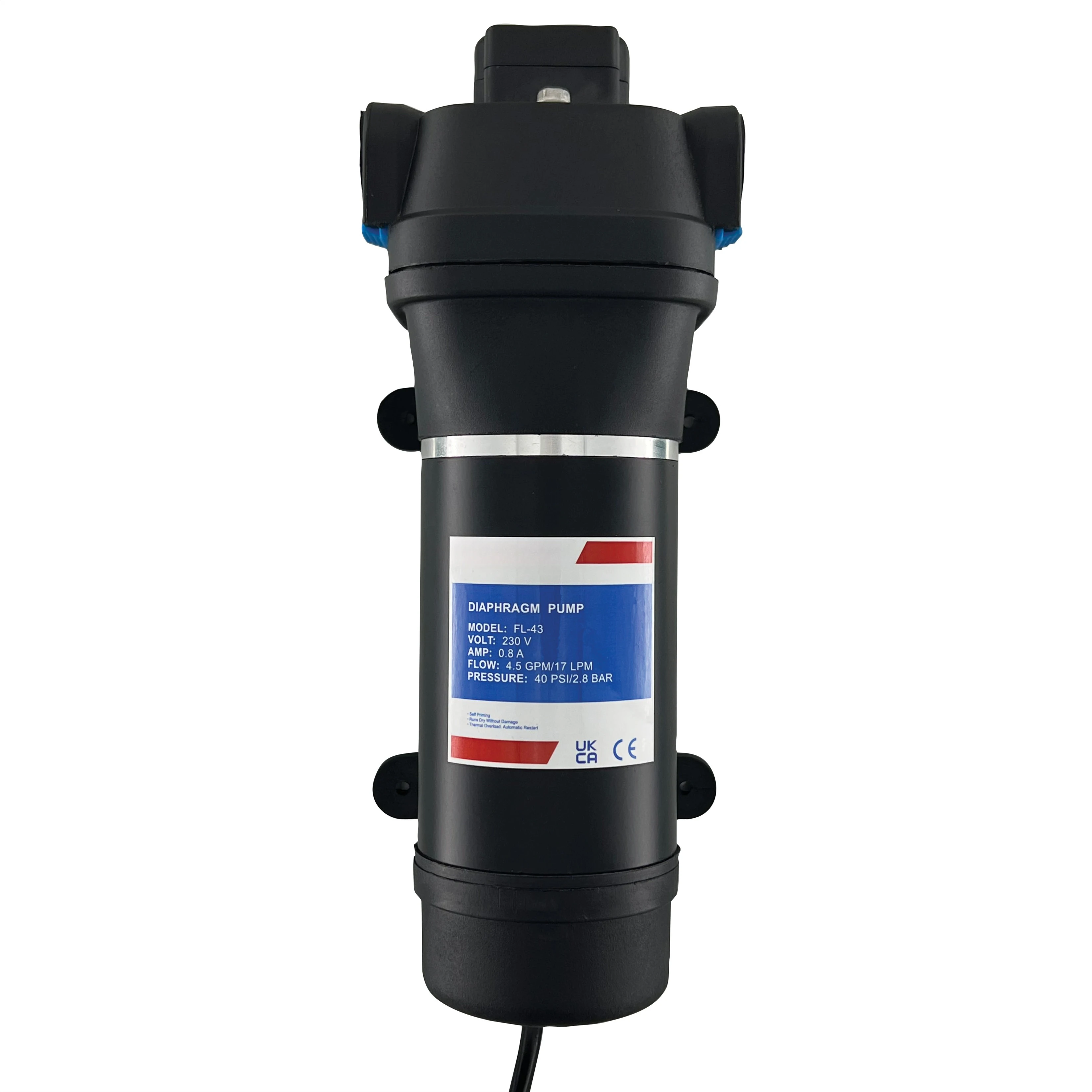 230V Micro AC 17LPM 40PSI Self Priming Booster Electric Diaphragm Water Pump Price 220v For Irrigation Agriculture