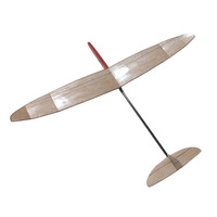 1Set Wingspan 500mm Seabird M-P1S-2 Handmade Model Glider Aircraft Wooden+Carbon Rod Assembled Hand Launch Toys Plane