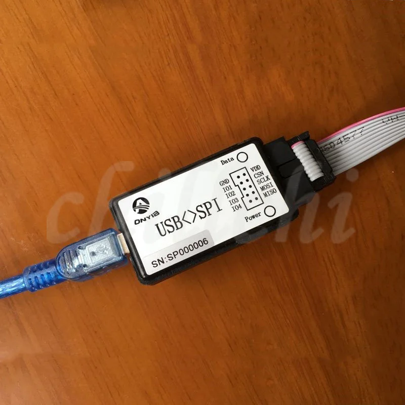 

USB To SPI Adapter With 4 GPIO High Speed Communication To Support Master Slave Mode.