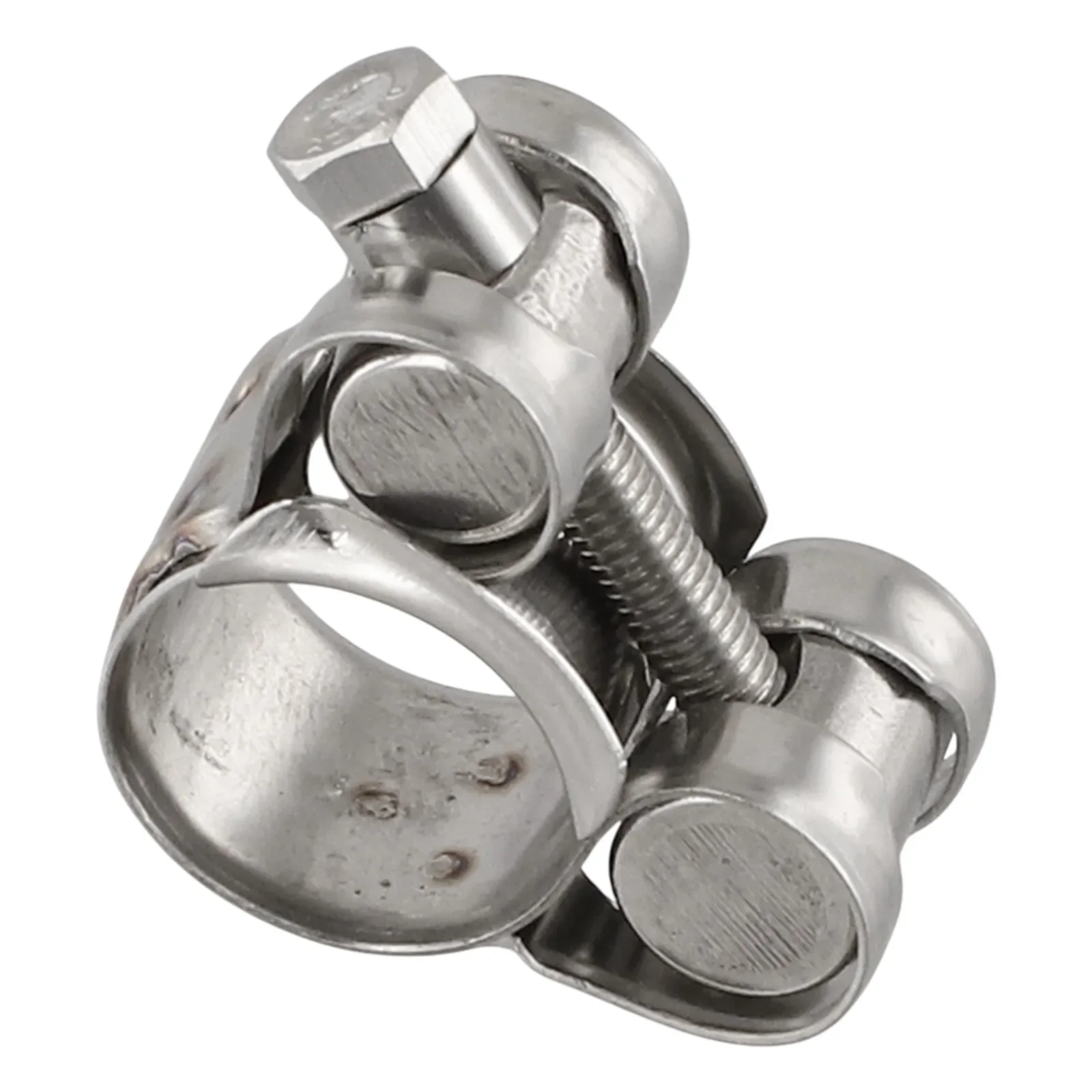 1PCS For Stainless Steel Hose Clamp With T-Bolt Design For Secure Fit On High Pressure Cooling And Turbine Hoses