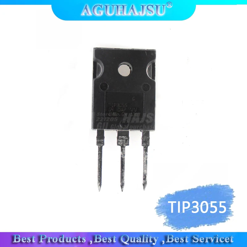 5PCS TIP3055 TO-3P TO-247 15A/100V
