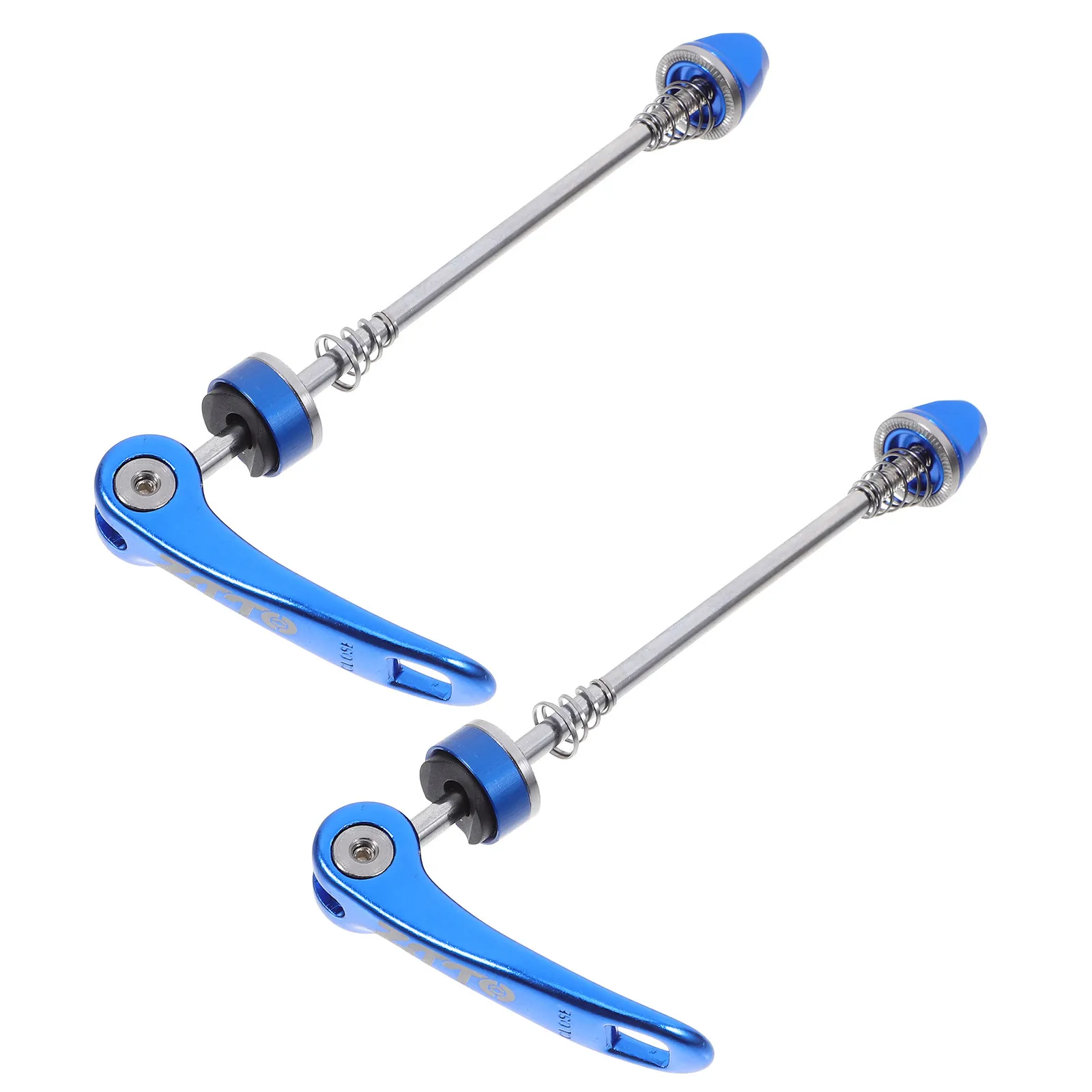 

1Pair Quick Release Skewer Aluminum Alloy Steel Construction Compact Portable for Road Bike Fast Wheel Removal