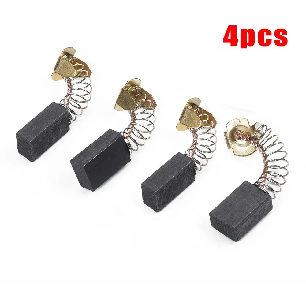 4PCS Carbon Brushes Universal Motor Carbon Brushes For Generic Electric Drill Angle Grinder Power Tool Accessories Home