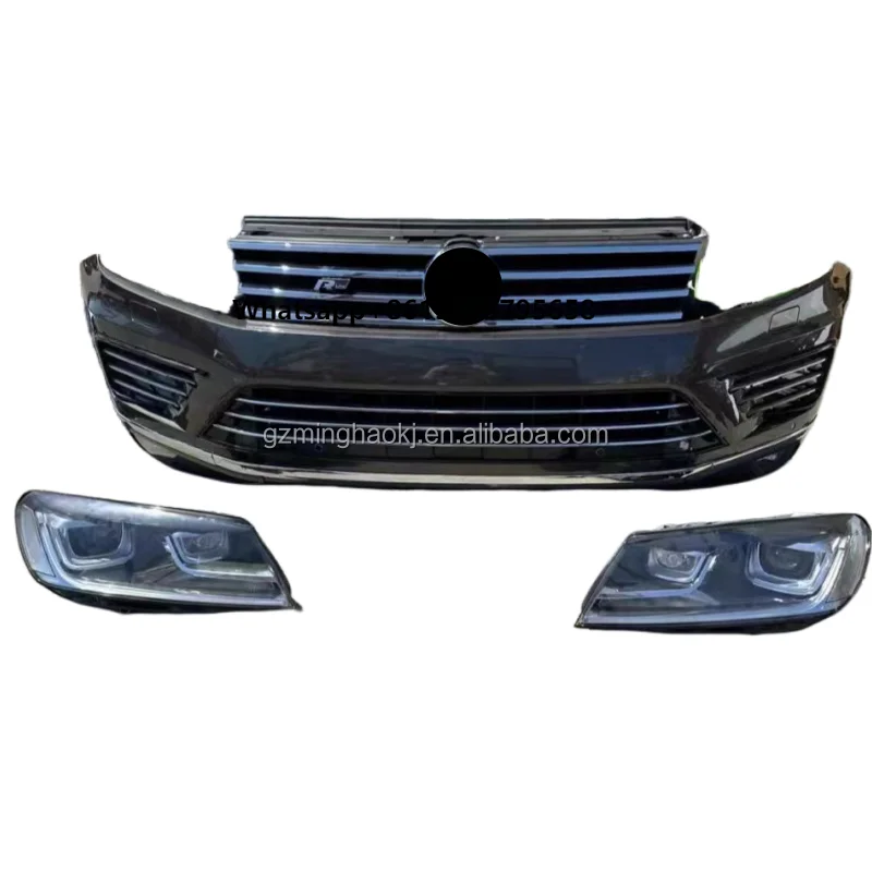 

Premium Used Front Bumper Assembly Fender Panels Hood Radiator Condenser for Touareg Car Bumpers