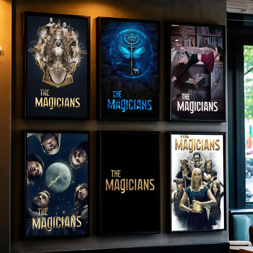 tv series T-The Magicians-S Poster Decorative Wall Art Sticker for Cafe Office Bedroom and Living Room
