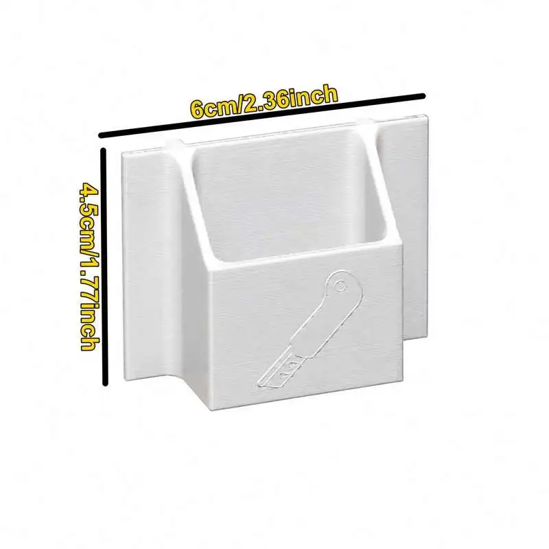 Pegboard Cutter Mount Compatible Skadis Board Utility Knife Workshop Tool Hanging Organizer
